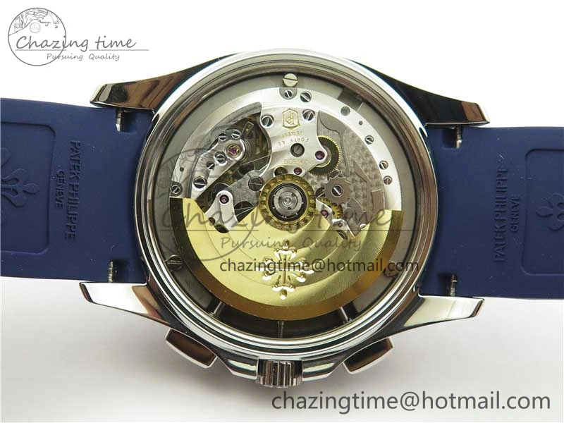 Aquanaut 5968 SS OMF Best Edition Blue Dial on Blue Rubber Strap A Lightweight 8884