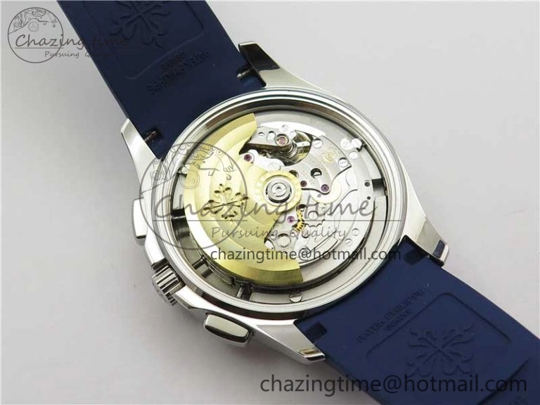 Aquanaut 5968 SS OMF Best Edition Blue Dial on Blue Rubber Strap A Lightweight 8884