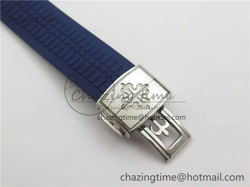 Aquanaut 5968 SS OMF Best Edition Blue Dial on Blue Rubber Strap A Lightweight 8884