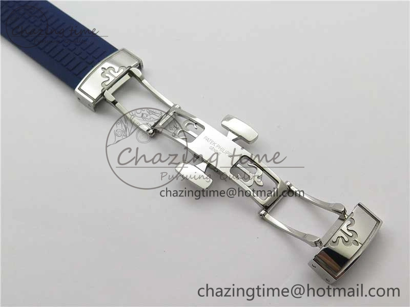 Aquanaut 5968 SS OMF Best Edition Blue Dial on Blue Rubber Strap A Lightweight 8884