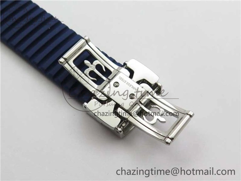 Aquanaut 5968 SS OMF Best Edition Blue Dial on Blue Rubber Strap A Lightweight 8884