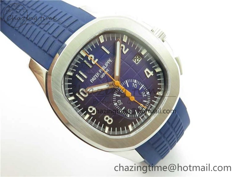 Aquanaut 5968 SS OMF Best Edition Blue Dial on Blue Rubber Strap A Lightweight 8884