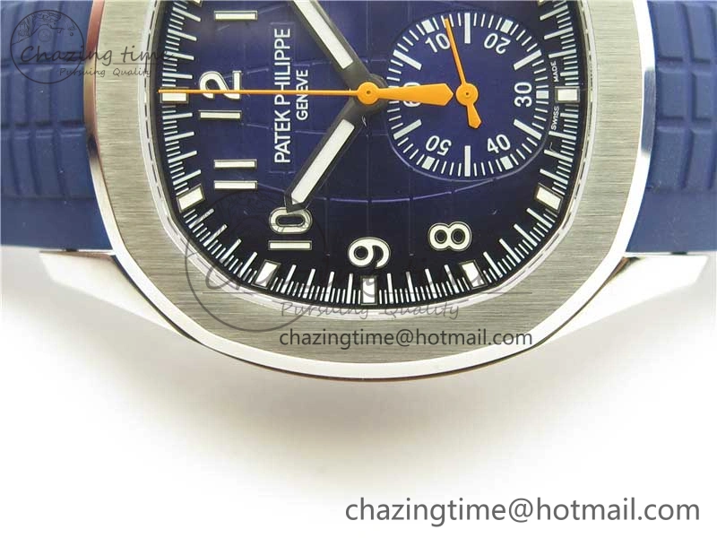 Aquanaut 5968 SS OMF Best Edition Blue Dial on Blue Rubber Strap A Lightweight 8884