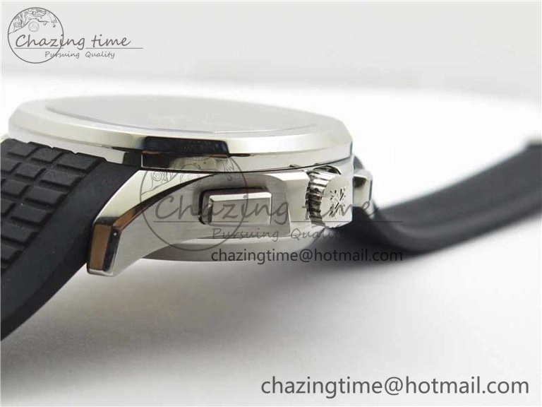 Aquanaut 5968 SS OMF Best Edition Gray Dial on Black Rubber Strap A OdorResistant 8885