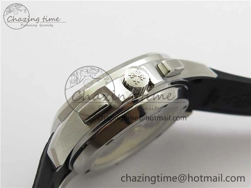Aquanaut 5968 SS OMF Best Edition Gray Dial on Black Rubber Strap A OdorResistant 8885