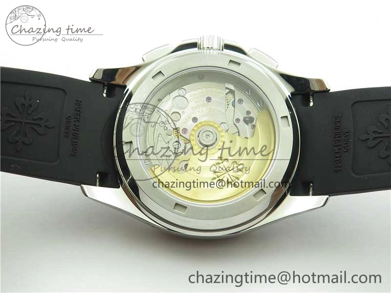 Aquanaut 5968 SS OMF Best Edition Gray Dial on Black Rubber Strap A OdorResistant 8885