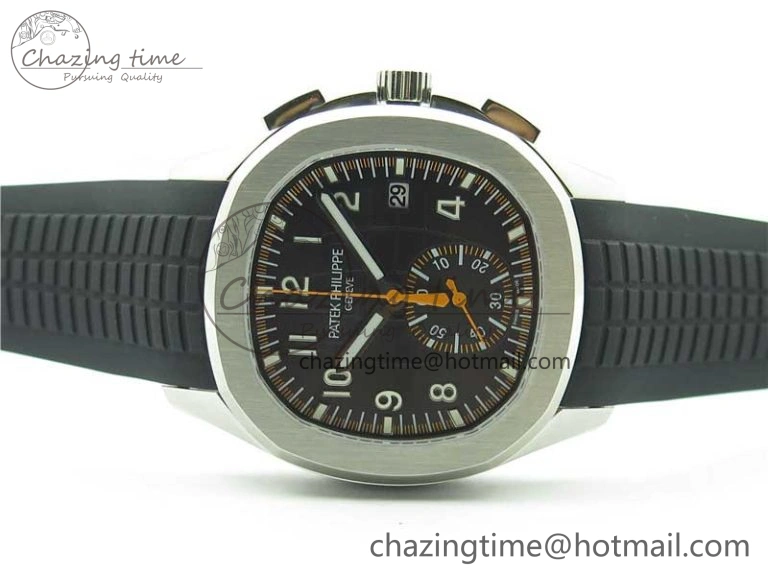 Aquanaut 5968 SS OMF Best Edition Gray Dial on Black Rubber Strap A OdorResistant 8885