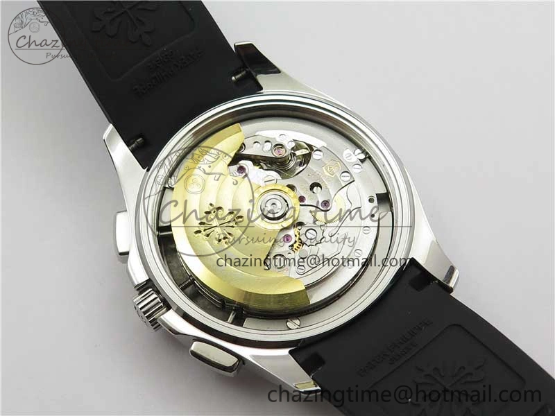 Aquanaut 5968 SS OMF Best Edition Gray Dial on Black Rubber Strap A OdorResistant 8885