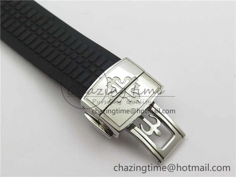 Aquanaut 5968 SS OMF Best Edition Gray Dial on Black Rubber Strap A OdorResistant 8885