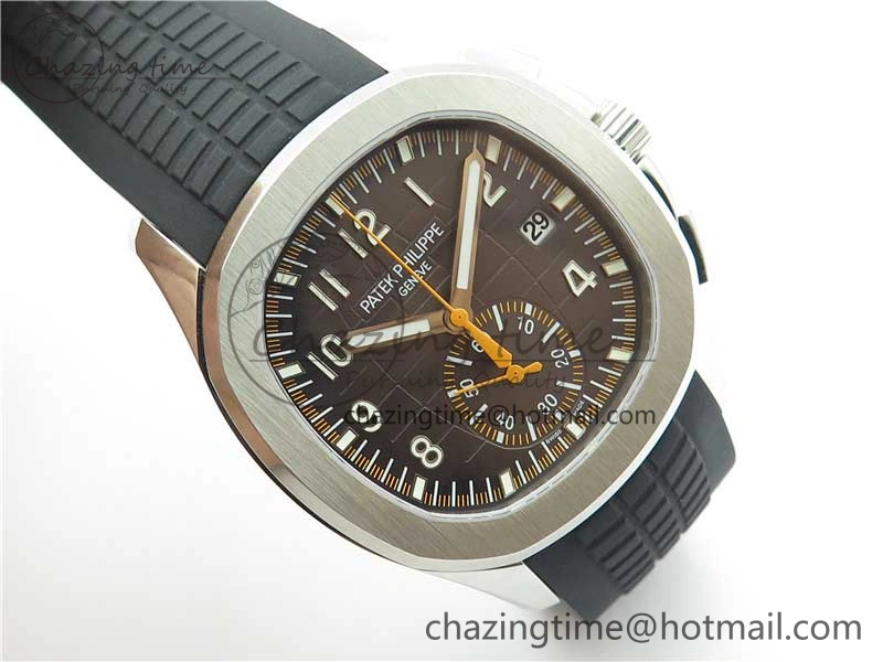 Aquanaut 5968 SS OMF Best Edition Gray Dial on Black Rubber Strap A OdorResistant 8885