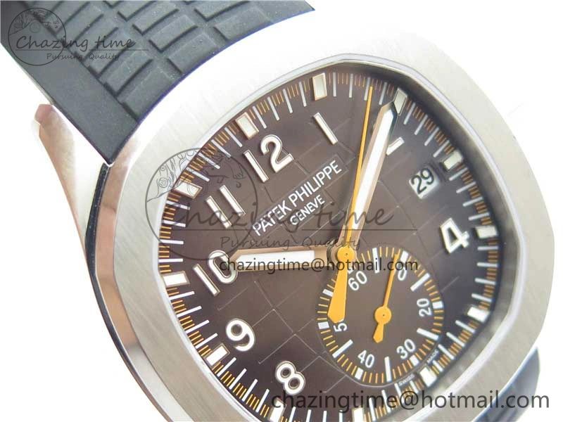 Aquanaut 5968 SS OMF Best Edition Gray Dial on Black Rubber Strap A OdorResistant 8885