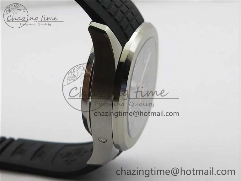 Aquanaut 5968 SS OMF Best Edition Gray Dial on Black Rubber Strap A OdorResistant 8885