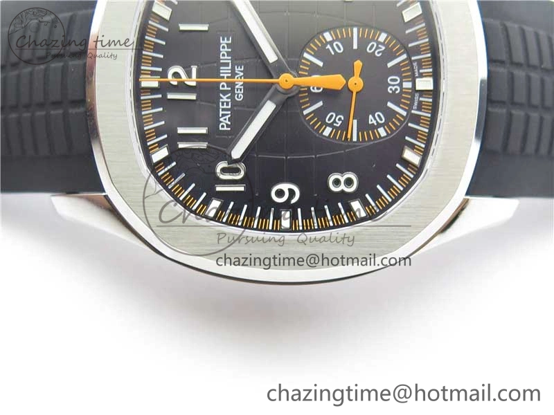 Aquanaut 5968 SS OMF Best Edition Gray Dial on Black Rubber Strap A OdorResistant 8885