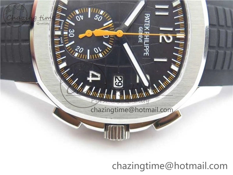 Aquanaut 5968 SS OMF Best Edition Gray Dial on Black Rubber Strap A OdorResistant 8885