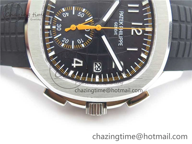 Aquanaut 5968 SS OMF Best Edition Gray Dial on Black Rubber Strap A OdorResistant 8885