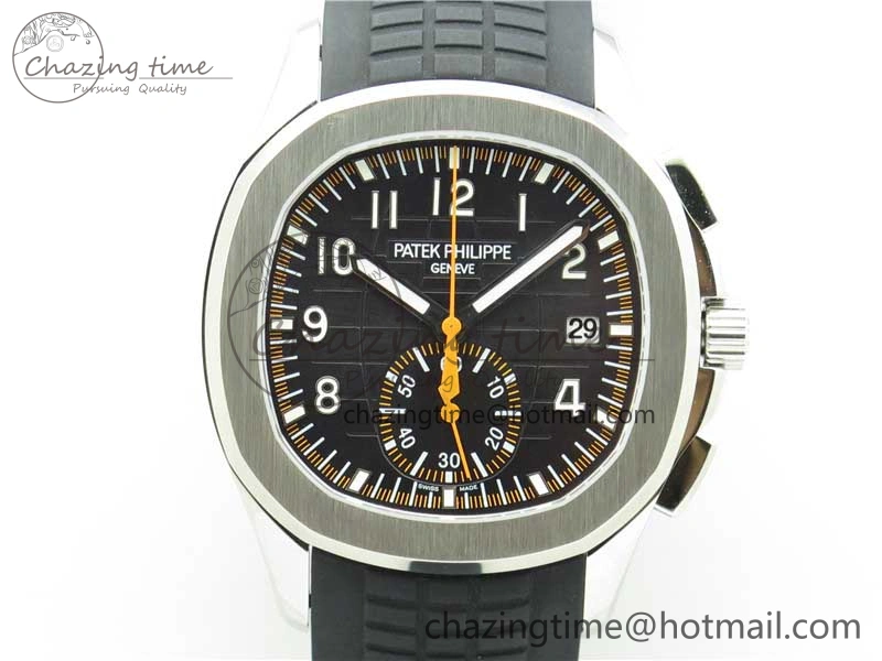 Aquanaut 5968 SS OMF Best Edition Gray Dial on Black Rubber Strap A OdorResistant 8885