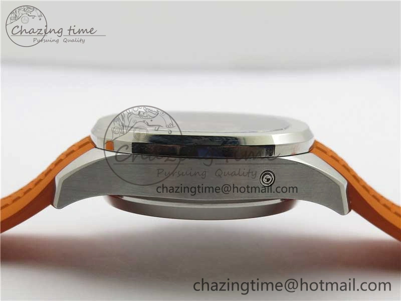 Aquanaut 5968 SS OMF Best Edition Gray Dial on Orange Rubber Strap A Snug 8886