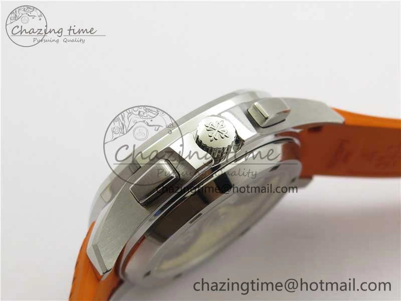 Aquanaut 5968 SS OMF Best Edition Gray Dial on Orange Rubber Strap A Snug 8886