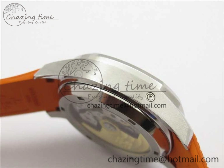 Aquanaut 5968 SS OMF Best Edition Gray Dial on Orange Rubber Strap A Snug 8886