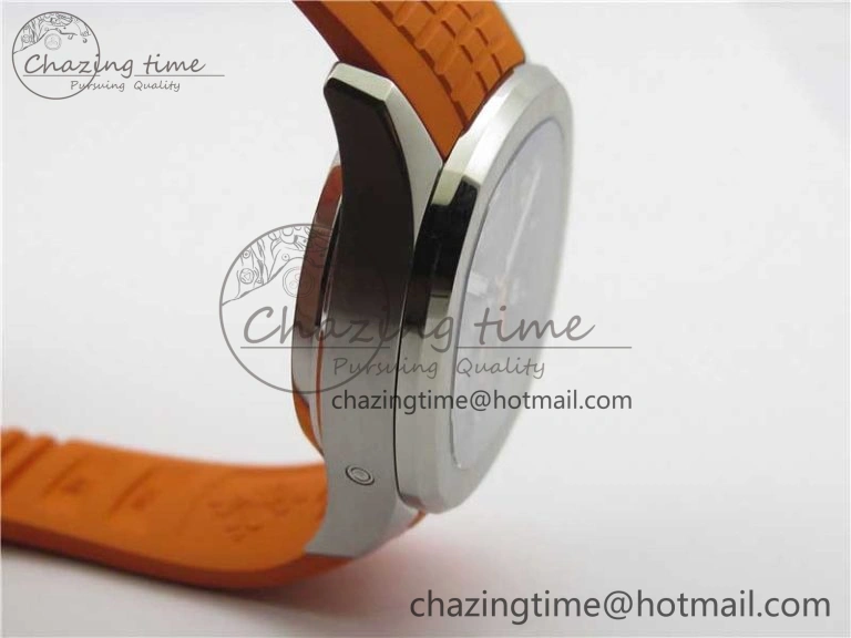 Aquanaut 5968 SS OMF Best Edition Gray Dial on Orange Rubber Strap A Snug 8886