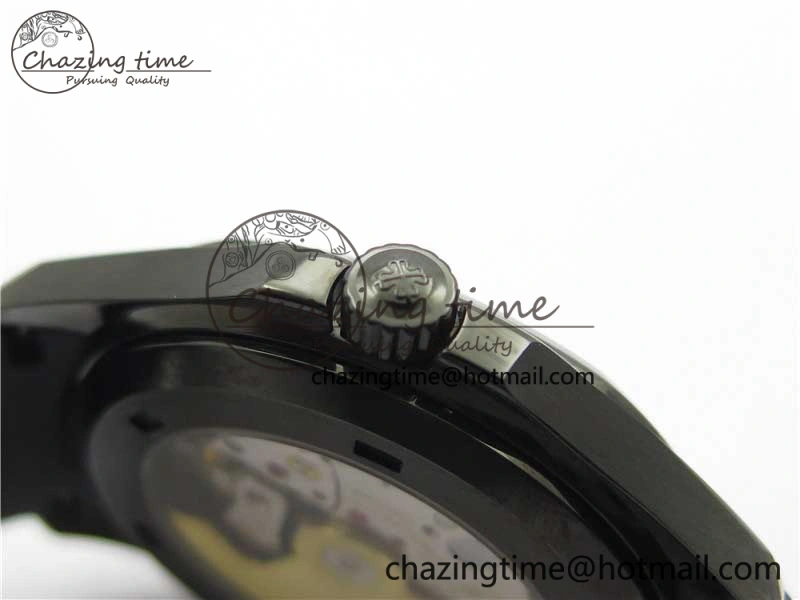 Aquanaut Black Venom DLC ZF 1:1 Best Edition Black Dial on Black Rubber Strap 324CS (Free box) HighPerformance 8892