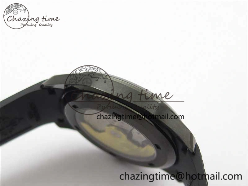 Aquanaut Black Venom DLC ZF 1:1 Best Edition Black Dial on Black Rubber Strap 324CS (Free box) HighPerformance 8892