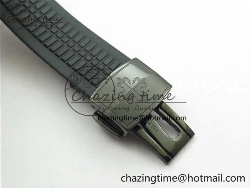 Aquanaut Black Venom DLC ZF 1:1 Best Edition Black Dial on Black Rubber Strap 324CS (Free box) HighPerformance 8892