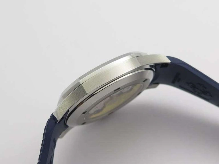 Comfortable Aquanaut Jumbo 42mm SS BP Maker 1:1 Best Edition Blue Dial On Blue Rubber Strap APP324CS 9038