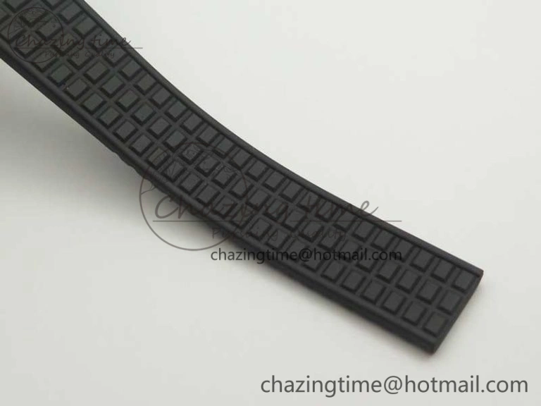 Aquanaut Jumbo 5069G SS Best Edition Black Dial On Black Rubber Strap Asian PP324CS(Free Box) Contemporary 9002