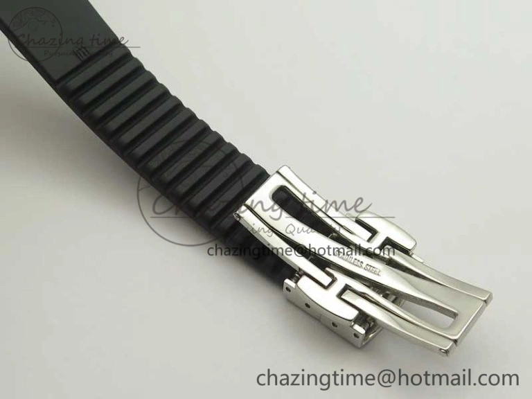 Aquanaut Jumbo 5069G SS Best Edition Black Dial On Black Rubber Strap Asian PP324CS(Free Box) Contemporary 9002