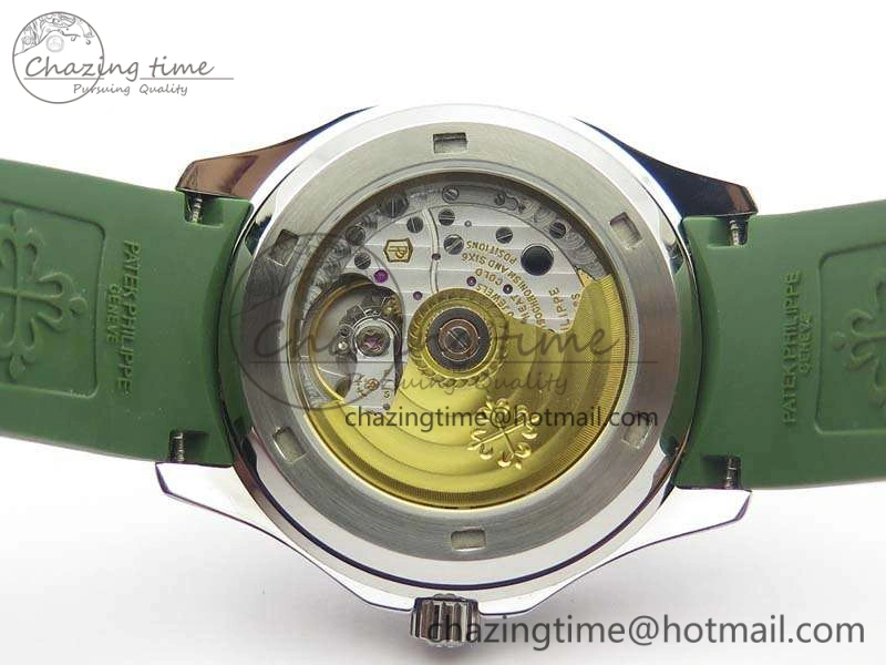 FashionForward Aquanaut Jumbo MP Best Edition SS Green Dial On Green Rubber Strap PP324CS 9014
