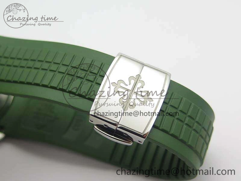 FashionForward Aquanaut Jumbo MP Best Edition SS Green Dial On Green Rubber Strap PP324CS 9014