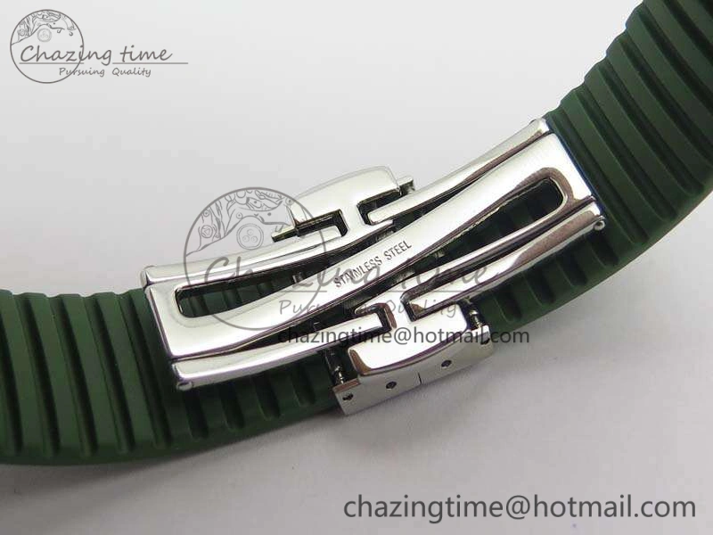 FashionForward Aquanaut Jumbo MP Best Edition SS Green Dial On Green Rubber Strap PP324CS 9014