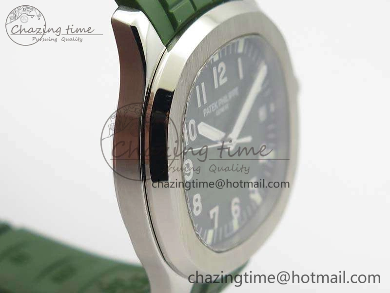 FashionForward Aquanaut Jumbo MP Best Edition SS Green Dial On Green Rubber Strap PP324CS 9014