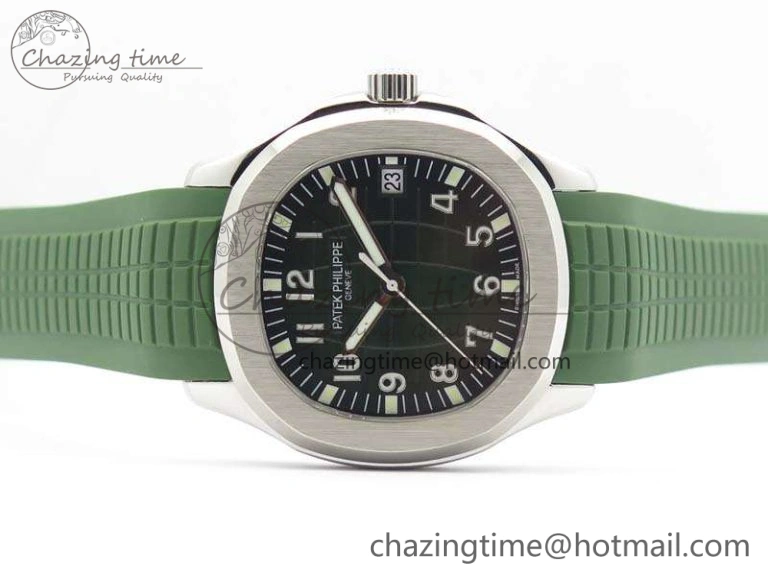 FashionForward Aquanaut Jumbo MP Best Edition SS Green Dial On Green Rubber Strap PP324CS 9014