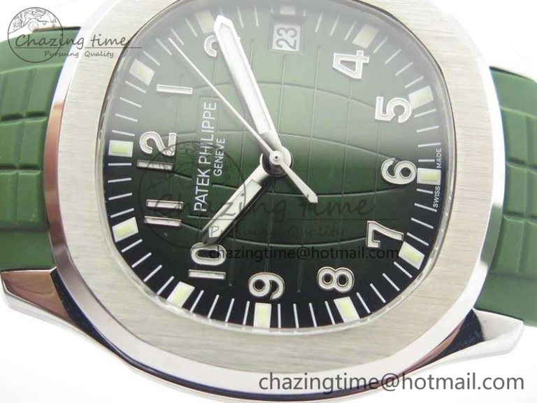 FashionForward Aquanaut Jumbo MP Best Edition SS Green Dial On Green Rubber Strap PP324CS 9014