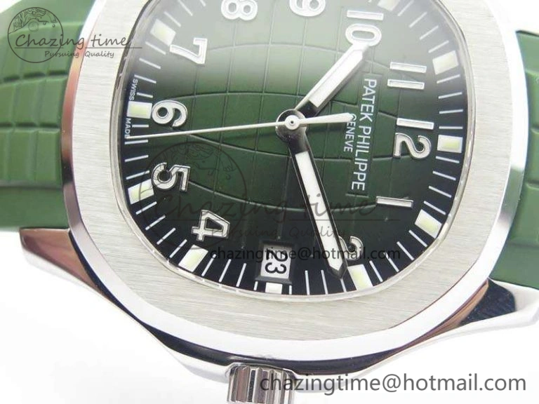 FashionForward Aquanaut Jumbo MP Best Edition SS Green Dial On Green Rubber Strap PP324CS 9014