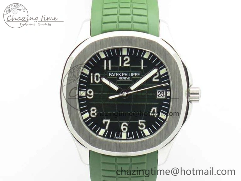 FashionForward Aquanaut Jumbo MP Best Edition SS Green Dial On Green Rubber Strap PP324CS 9014