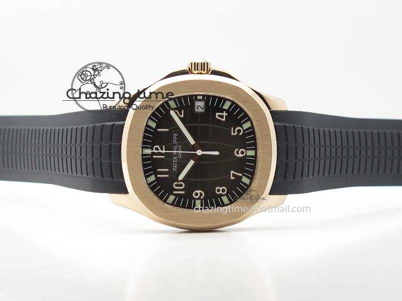 Aquanaut Jumbo RG Bp-Maker V3 Best Edition Black Dial On Black Rubber Strap MIYOTA 9015 PP324CS Attractive 9101