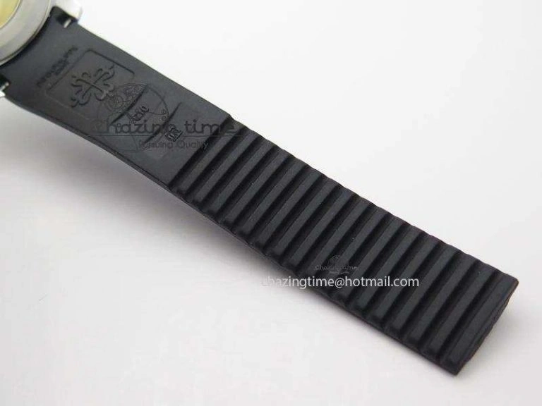 WeatherProof Aquanaut Jumbo SS Bp-Maker V3 Best Edition Black Dial On Black Rubber Strap MIYOTA 9015 PP324CS 9122