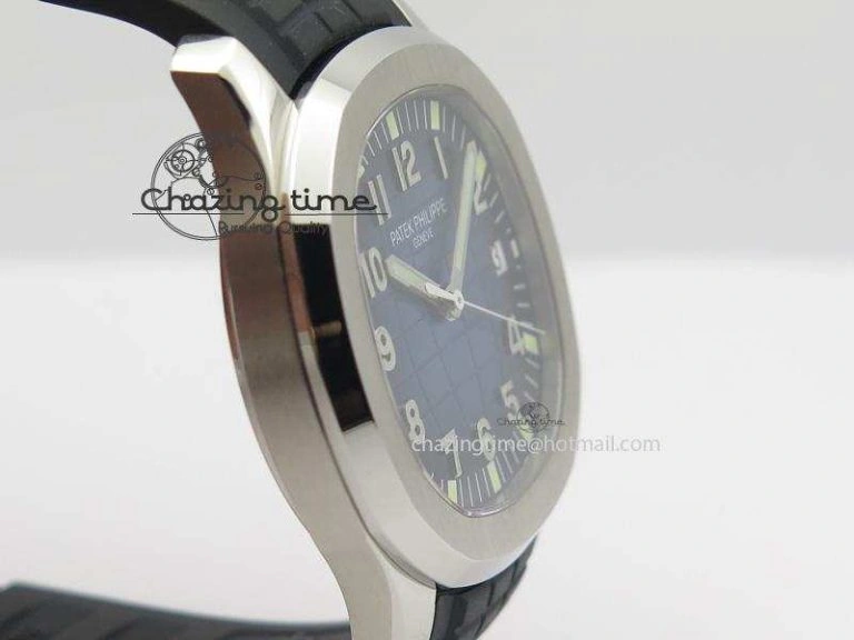 AllSeason Aquanaut Jumbo SS V6 Maker Best Edition Blue Dial On Black Rubber Strap A 9091