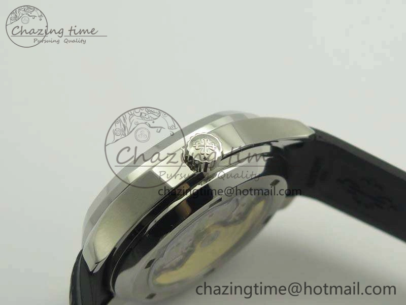 Aquanaut Time Travel 5164A SS Black Dial On Rubber Strap 324SC Sporty 9004