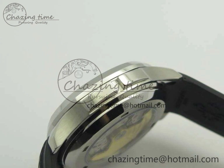 Aquanaut Time Travel 5164A SS Black Dial On Rubber Strap 324SC Sporty 9004