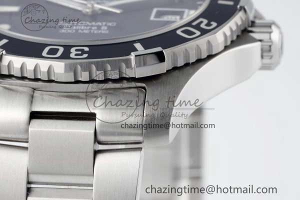 Seasonal Aquaracer Calibre 5 41.5mm TARF 1:1 Best Edition Black Dial Black Bezel on SS Bracelet SW 9661