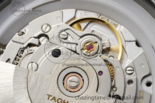 Aquaracer Calibre 5 44mm TARF 1:1 Best Edition Blue Dial SS Bezel on SS Bracelet SW Sophisticated 9659