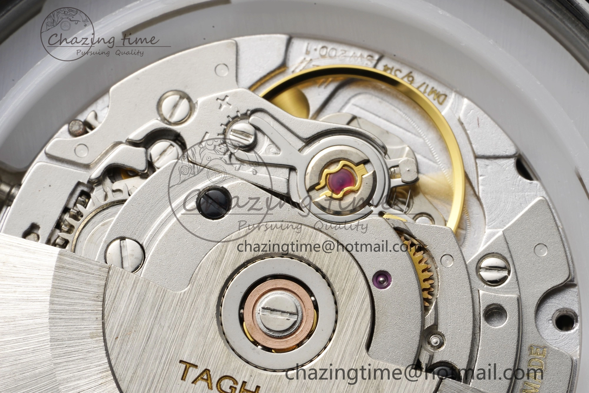 Contemporary Aquaracer Calibre 5 44mm TARF 1:1 Best Edition White Dial SS Bezel on SS Bracelet SW 9682