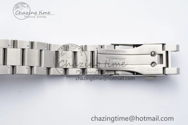 Contemporary Aquaracer Calibre 5 44mm TARF 1:1 Best Edition White Dial SS Bezel on SS Bracelet SW 9682