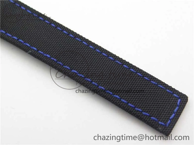 Aquaracer Calibre 5 Blue Carbon TBF 1:1 Best Edition Carbon Dial on Nylon Strap A Upgraded 9676