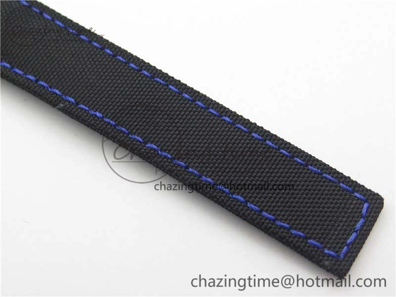 Aquaracer Calibre 5 Blue Carbon TBF 1:1 Best Edition Carbon Dial on Nylon Strap A Upgraded 9676