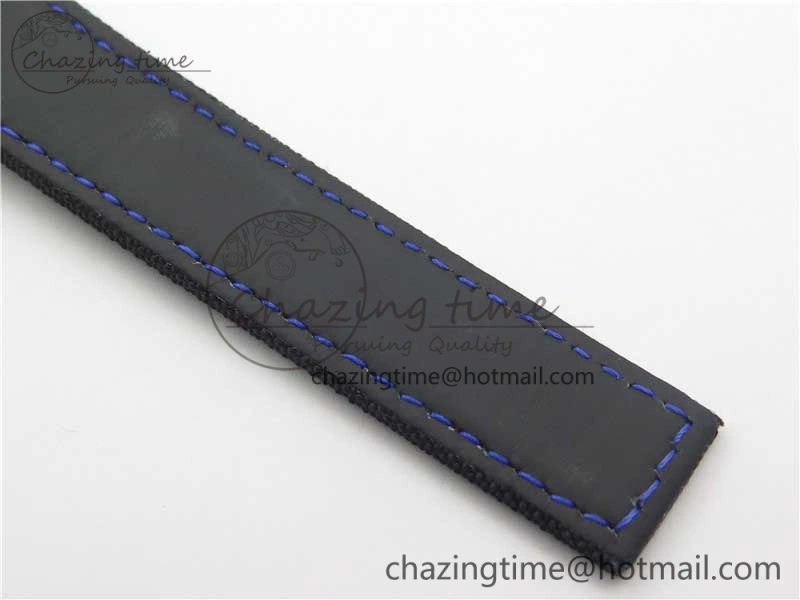 Aquaracer Calibre 5 Blue Carbon TBF 1:1 Best Edition Carbon Dial on Nylon Strap A Upgraded 9676